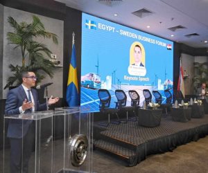 وزير الاستثمار والتجارة الخارجية يفتتح فعاليات منتدى الأعمال المصري السويدي