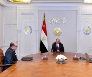 الرئيس السيسي يوجه بضرورة توافر الأرصدة الاستراتيجية من السلع الأساسية وزيادة حجم المخزون والتوسع في رقعة الأراضي الزراعية