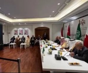 وزير الخارجية يشارك فى اجتماع اللجنة الوزارية العربية الإسلامية مع ملك الأردن