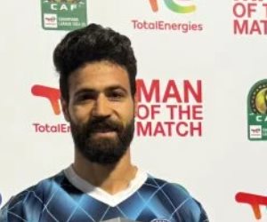 أحمد سامى يحصد جائزة أفضل لاعب فى مواجهة صن داونز بنهائى أفريقيا