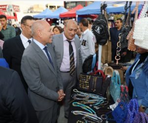 بتخفيضات كبيرة.. محافظ القاهرة يفتتح معرض "أهلاً بالعيد" للسلع والملابس