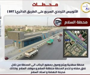 48 محطةً بالقاهرة والجيزة والقليوبية.. «النقل» تتعاون مع «المرور» لمخالفات رادعة وتجدد مناشدتها للمركبات لتجنب مسار الأتوبيس الترددي