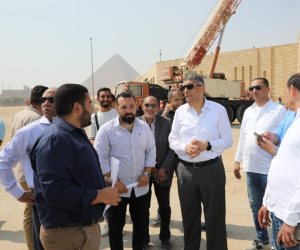 الجيزة تكثف الاستعدادات للحدث التاريخي.. المحافظ يتفقد المراحل النهائية لأعمال التطوير بمحيط المتحف المصري الكبير