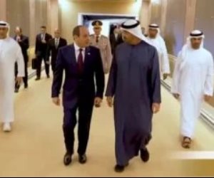 زيارة الرئيس السيسى لدولة الإمارات ومباحثاته مع الشيخ محمد بن زايد.. فيديو