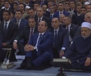 بث مباشر.. الرئيس السيسى يؤدى صلاة عيد الأضحى بمسجد مصر الكبير بالعاصمة الإدارية