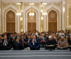 بث مباشر.. الرئيس السيسى يؤدى صلاة عيد الأضحى بمسجد مصر الكبير بالعاصمة الإدارية