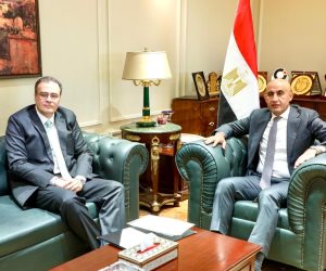 وزير التربية والتعليم يستقبل رئيس الجهاز المركزي للتنظيم والإدارة ويتفقان على إعلان نتيجة مسابقة تعيين 20 ألف معلم مساعد للغة الإنجليزية
