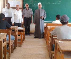 وسط هدوء تام.. انتظام امتحانات الثانوية الأزهرية بمختلف لجان شمال سيناء
