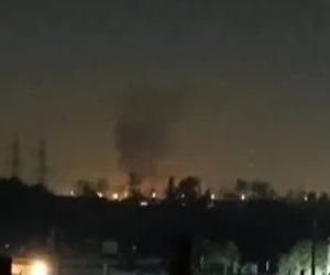 دوي انفجارات في مدينة شهريار غرب العاصمة طهران