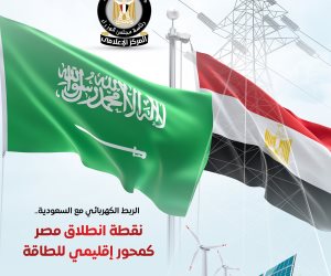 مجلس الوزراء: الربط الكهربائي مع السعودية نقطة انطلاق مصر كمحور إقليمي للطاقة