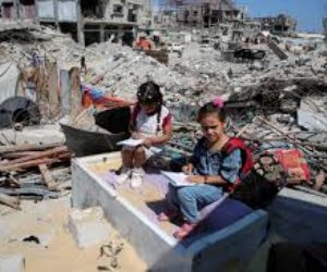 انهيار المنظومة التعليمية فى غزة جراء العدوان الاسرائيلى.. استشهاد أكثر من 16 ألف طالب وتدمير 111 مدرسة 