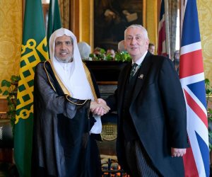 رئيس وقيادات البرلمان البريطاني يحتفون بالأمين العام لرابطة العالم الإسلامي 