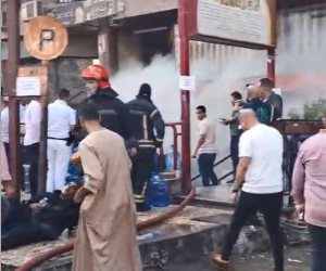 نشوب حريق في عمارة سكنية بمصر الجديدة والحماية المدنية تسيطر عليه