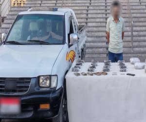 ضبط عناصر بؤر إجرامية شديدة الخطورة من متجري المخدرات والأسلحة غير المرخصة ضبط عناصر بؤر إجرامية شديدة الخطورة من متجري المخدرات والأسلحة غير المرخصة