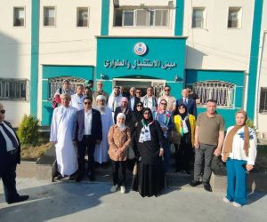 برفقة المحافظ .. وفد البرلمان العربي يتفقد الجرحي الفلسطينيين بمستشفي العريش والمستشفي الاماراتي العائم (صور)
