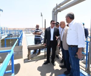 وزير الإسكان يتفقد مشروع الإسكان الأخضر وتطوير شبكة الصرف الصناعي بالمنطقة الصناعية A1 والمرحلة الثانية بمحطة مياه شرب رقم ٣