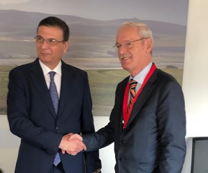 وزير الزراعة يبحث مع وزير المصايد والأمن الغذائي الهولندي تعزيز التعاون المشترك بين البلدين
