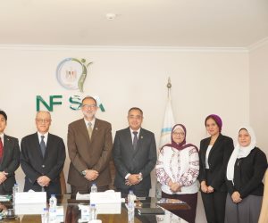 رئيس الهيئة القومية لسلامة الغذاء يستقبل سفير اليابان بالقاهرة