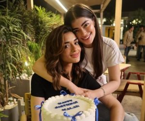 "عيد ميلاد سعيد ملوكة" .. ليلي أحمد زاهر وزوجها هشام جمال يحتفلا بعيد ميلاد شقيقتها ملك 