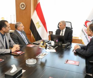 الرئيس التنفيذي لوكالة الفضاء المصرية يستقبل رئيس المركز القومي لبحوث المياه لبحث سبل التعاون المشترك في مجالات الموارد المائية وتكنولوجيا الفضاء