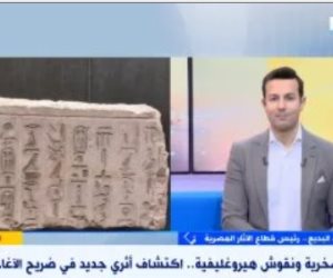 رئيس قطاع الآثار: مقبرة كاماسيو بأسوان تكشف أسرار مسؤول كبير فى العصر البطلمى رئيس قطاع الآثار: مقبرة كاماسيو بأسوان تكشف أسرار مسؤول كبير فى العصر البطلمى