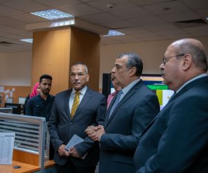 وزير الدولة للإنتاج الحربي يتفقد شركة TUYA Technology لنظم المعلومات والحلول الرقمية التابعة للوزارة وزير الدولة للإنتاج الحربي يتفقد شركة TUYA Technology لنظم المعلومات والحلول الرقمية التابعة للوزارة