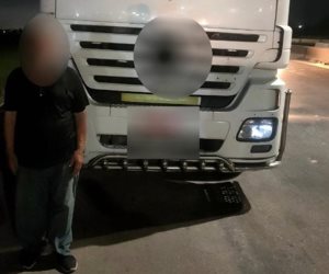 ضبط قائد سيارة "نقل ثقيل" للسير عكس الاتجاه بالدقهلية