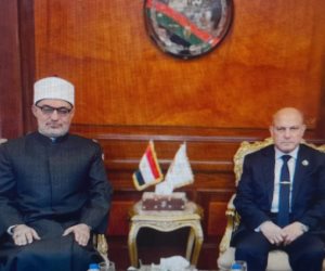 مفتى الجمهورية يهنئ رئيس النيابة الادارية بالمنصب الجديد مفتى الجمهورية يهنئ رئيس النيابة الادارية بالمنصب الجديد