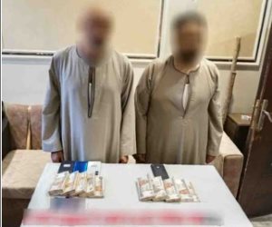 ضبط شخصين بأسيوط لقيامهما بالنصب والاحتيال على المواطنين من خلال توظيف الأموال فى مجال المراهنات الالكترونية