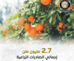 2.7 مليون طن صادرات مصر الزراعية بالربع الأول من عام 2025.. مصر تسرع الخطى نحو فتح السوق الأوزبكي لمنتجاتها
