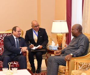 الرئيس السيسى يستعرض مع رئيس غانا فرص تعزيز التجارة البينية وتذليل التحديات لضمان التكامل القاري الرئيس السيسى يستعرض مع رئيس غانا فرص تعزيز التجارة البينية وتذليل التحديات لضمان التكامل القاري