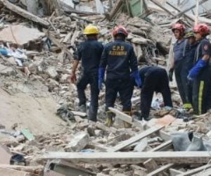مصرع شخص وإصابة 5 آخرين فى انهيار عقار بمنطقة العطارين وسط الإسكندرية