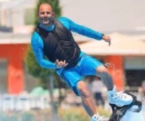 نقل لاعب الفلاى بورد من الغردقة لمسقط رأسه بالمنوفية وأسرته تسلمت جثمانه