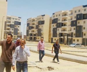 وزير الإسكان يتابع سير العمل بالمشروعات السكنية بمدن بدر ودمياط وبني سويف وأكتوبر الجديدة وزير الإسكان يتابع سير العمل بالمشروعات السكنية بمدن بدر ودمياط وبني سويف وأكتوبر الجديدة