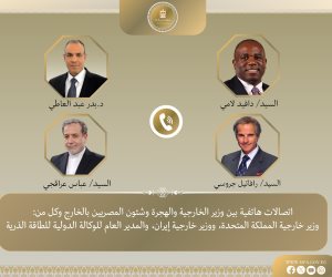 وزير الخارجية يواصل اتصالاته المكثفة لخفض التصعيد بالمنطقة