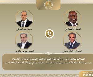 وزير الخارجية يواصل اتصالاته المكثفة لخفض التصعيد بالمنطقة