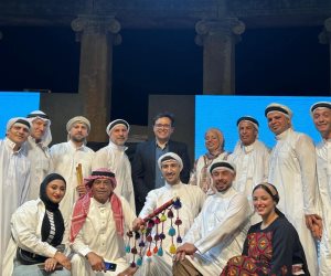 الفن السيناوي يضيء ليالي مهرجان جرش. .فرقة العريش للفنون الشعبية تتألق وتبهر الأردنيين بتراث سيناء (صور)