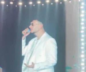 الشامى يشيد بالجمهور المصرى: "شرف كبير أغنى بينكم"