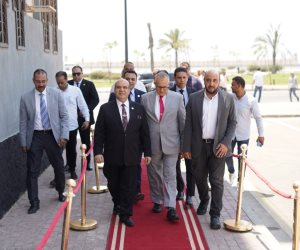 افتتاح مجمع التوثيق والشهر العقاري بمدينة المنصورة الجديدة