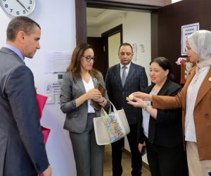 نائبة وزيرة التضامن الاجتماعي تبحث مع سفير مصر باليابان تعزيز سبل التعاون فى ملف تنمية الطفولة المبكرة بين مصر واليابان
