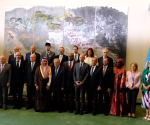 وزير الخارجية والهجرة يشارك في المؤتمر الدولي رفيع المستوى للتسوية السلمية لقضية فلسطين وتنفيذ حل الدولتين