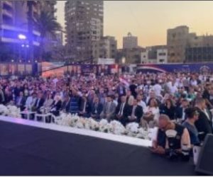 انطلاق المؤتمر الجماهيري بالغربية لدعم مرشحي الجبهة الوطنية بانتخابات الشيوخ