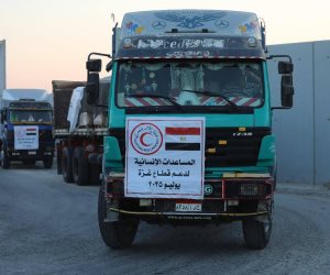 الهلال الأحمر المصرى يواصل دعمه لقطاع غزة رغم التحديات الإنسانية
