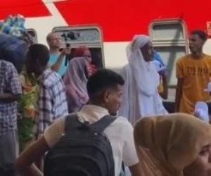 بعد قليل .. قطار السودانيين يستعد للانطلاق من محطة مصر للعودة الطوعية إلى السودان