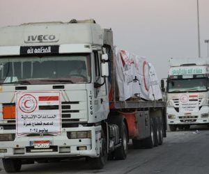 انطلاق ثالث قوافل "زاد العزة" إلى غزة محملة بـ 1300 طن من المساعدات