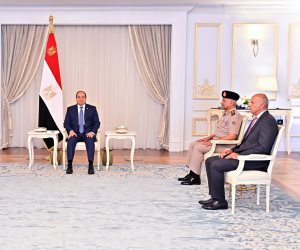 الرئيس السيسى يبحث مع رئيس هيئة الأركان الباكستانى تعزيز التعاون العسكرى