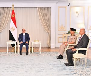 الرئيس السيسى يستقبل وزير دفاع إيطاليا ويؤكد أهمية تعزيز زخم علاقات القاهرة بروما