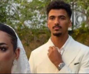 حسام عبد المجيد مدافع الزمالك يحتفل بعقد قرانه.. صور