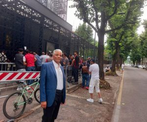 المصريين فى إيطاليا يتوجهون للتصويت بانتخابات مجلس الشيوخ وسط إقبال من مختلف الأعمار