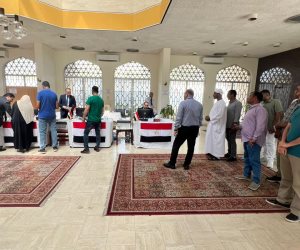  لجان مصر فى الدوحة فتحت أبوابها 9 صباحا والعملية الانتخابية تسير بشكل جيد